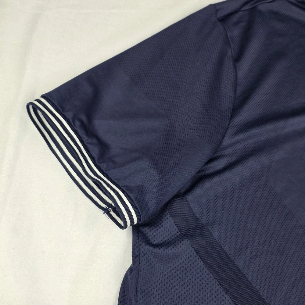RLX Ralph Lauren Polo Shirt Mens XL Blue Gray Spyglass Hill Golf Performance